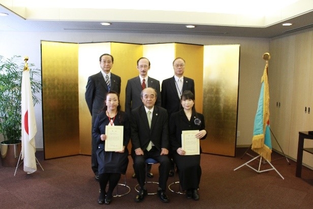 平成29年度職員表彰を実施（2017/10/03）