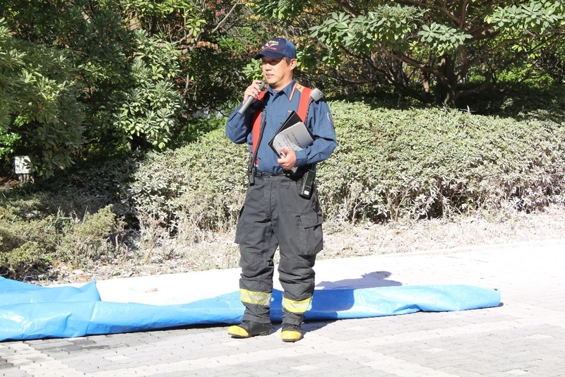 消防訓練（防火・防災）を実施（2017/10/25）