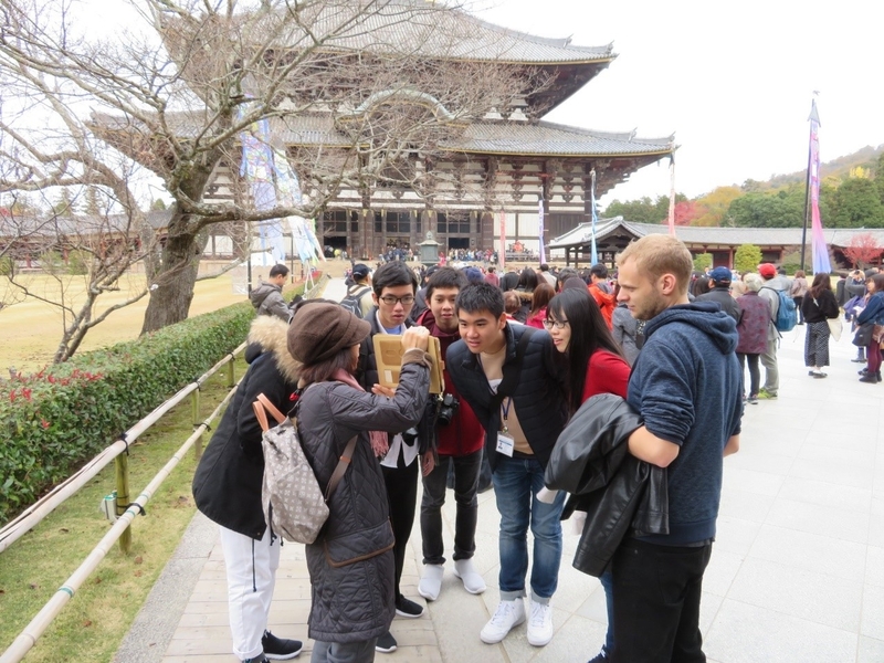 学生の文化活動行事を実施〜東大寺・春日大社・奈良国立博物館ツアー〜(2017/11/26)