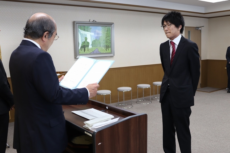 平成30年度　学位記授与式を挙行（2018/6/25）