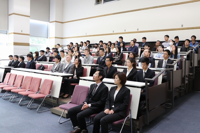 平成30年度 秋学期入学式を挙行(2018/10/02)