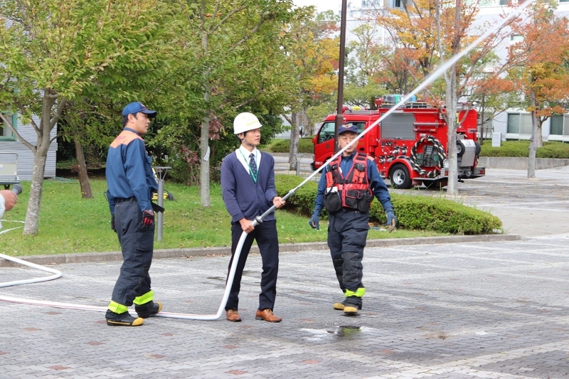 消防訓練（防火・防災）を実施（2018/10/31）
