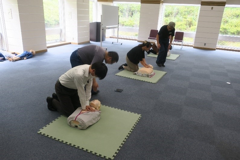 普通救命講習会を実施（2019/07/19）