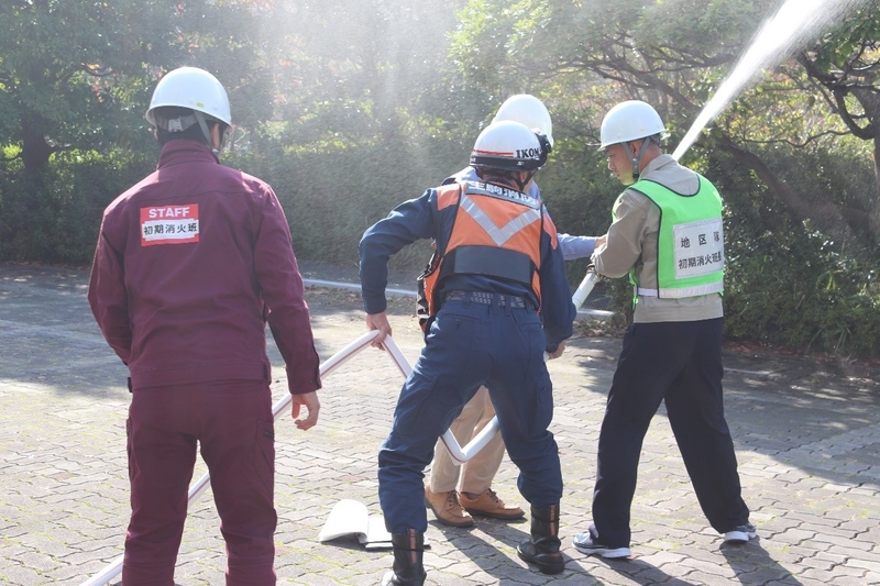 消防訓練(防火・防災)を実施(2019/10/31)