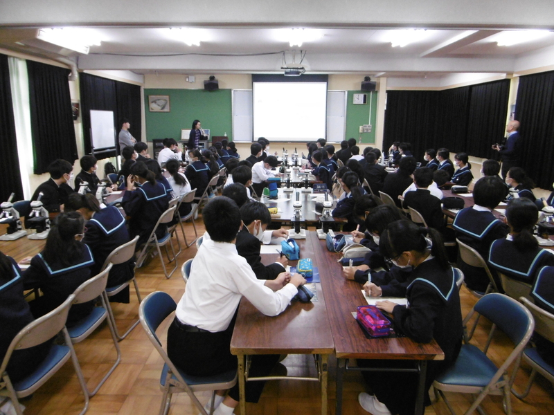 生駒市内の中学生を対象に出前授業を実施(2019/11/19~12/6)