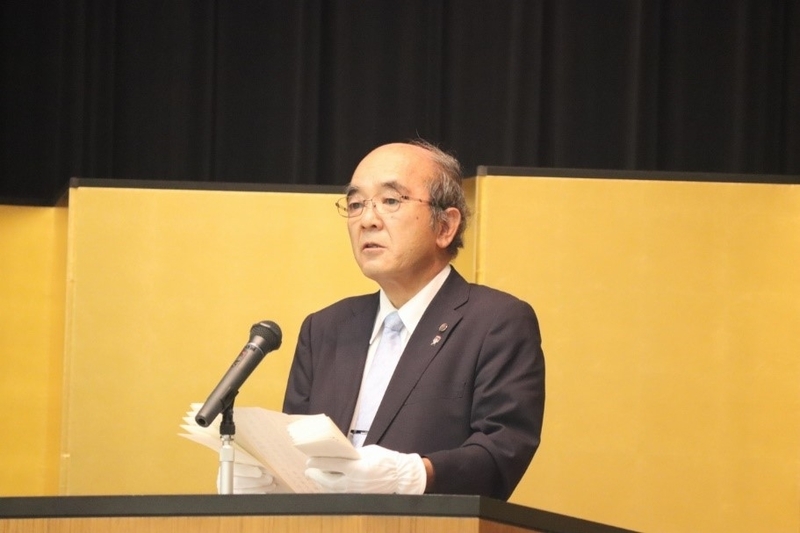 令和2年度学位記授与式を挙行(2020/9/25)