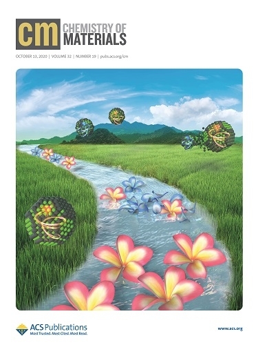 光情報分子科学研究室の久野純平さん（博士後期課程3年、日本学術振興会特別研究員DC2）らの研究論文がアメリカ化学会Chemistry of Materials誌の表紙（Supplementary Cover）に選出