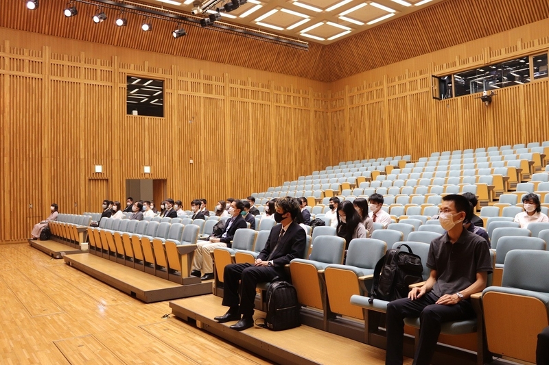 令和2年度秋学期入学式を挙行(2020/10/2)