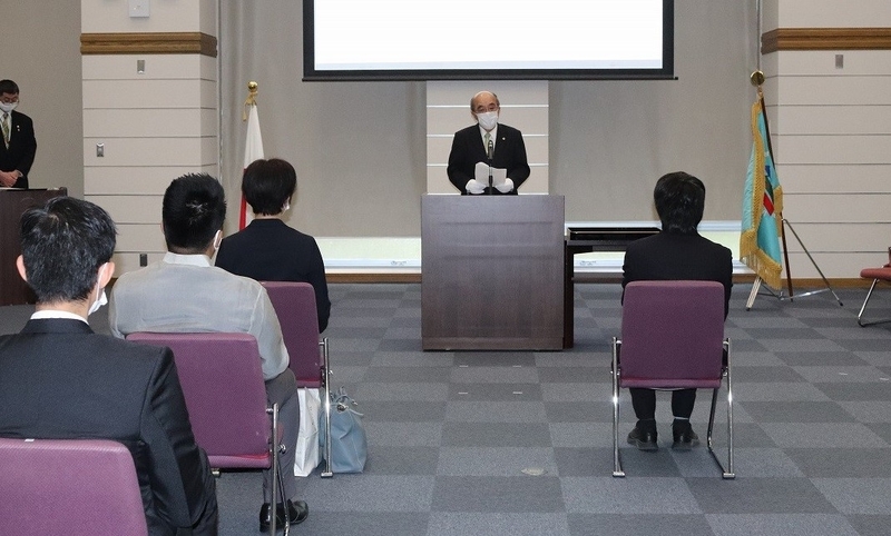 令和2年度 学位記授与式を挙行（2020/12/22）