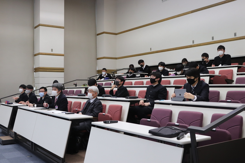 2020年度 奈良先端科学技術大学院大学・奈良北高等学校連携事業  「高校生長期インターンシップ」活動・成果発表会を開催（2021/2/9）