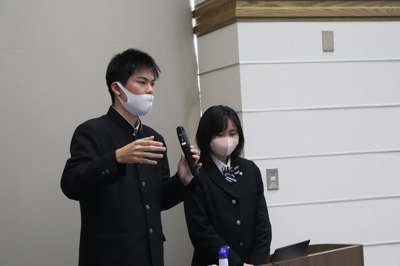 2020年度 奈良先端科学技術大学院大学・奈良北高等学校連携事業  「高校生長期インターンシップ」活動・成果発表会を開催（2021/2/9）