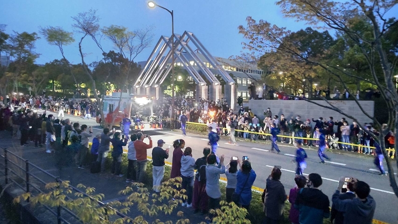 本学が「東京2020オリンピック聖火リレー」のコースに (2021/4/12)