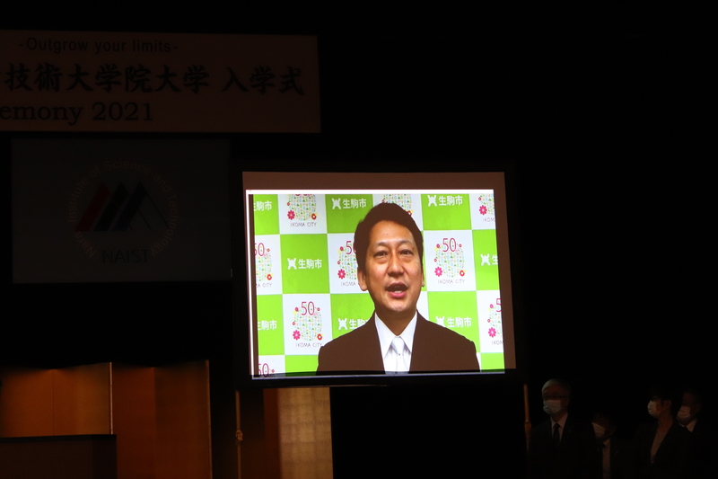 令和３年度入学式を挙行（2021/4/5）