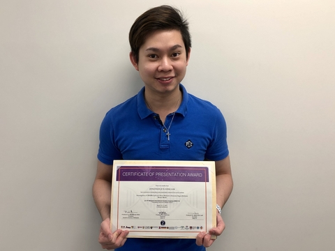 器官発生工学研究室のJonathan Lim Jun-Yongさん（博士後期課程2年）が、Malaysia International Genetics Congressの「The First Prize Award for the Oral Presentation Competition in MiGC14」を受賞（2021/3/17）