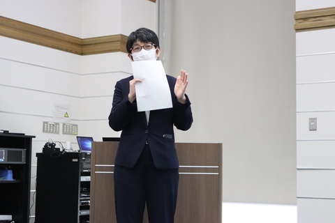 2021年度 奈良先端科学技術大学院大学・奈良北高等学校連携事業 「高校生長期インターンシップ」活動・成果発表会を開催（2022/1/27）