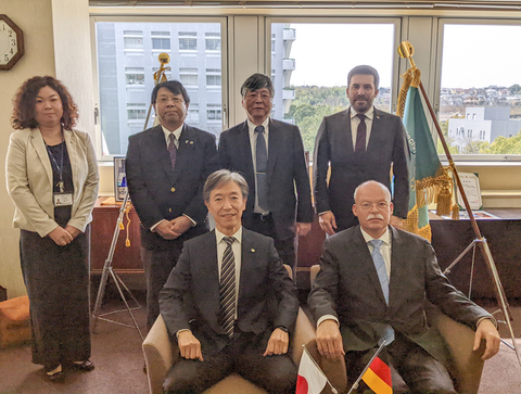 駐日ドイツ連邦共和国大使が表敬訪問（2022/3/17）