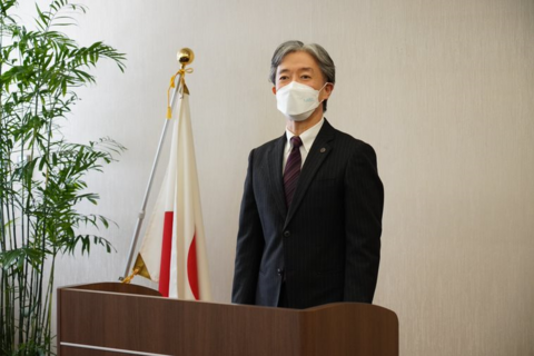 令和４年度成績優秀者辞令交付式を実施（2023/1/16）