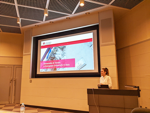 エラスムス・プラスICMプログラムでトレント大学職員を受入（2023/7/10-7/14）