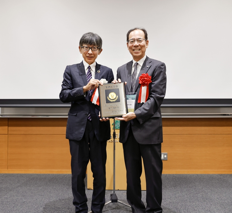 髙木博史特任教授が公益社団法人日本生物工学会「生物工学賞」を受賞