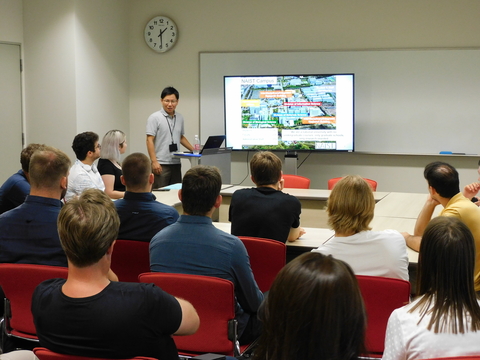 スロベニアのリュブリャナ大学が本学のロボット研究を視察（2023/09/11）