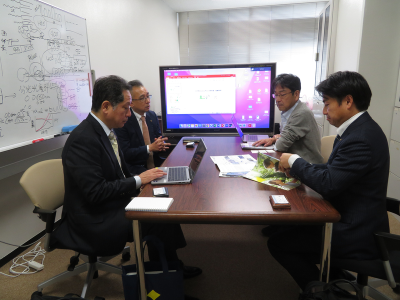 横河電機株式会社・横河デジタル株式会社　役員が来学（2023/11/24）