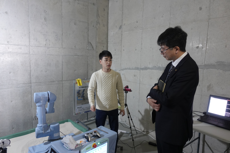 横河電機株式会社・横河デジタル株式会社　役員が来学（2023/11/24）