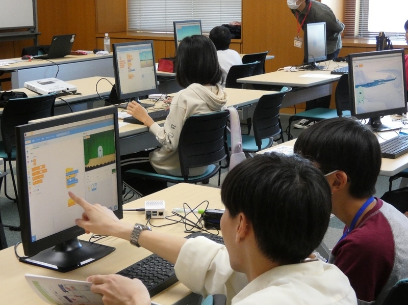 「はじめてのプログラミング講座」（＠上牧町保健福祉センター）を奈良県と共催で開催（2023/11/05）