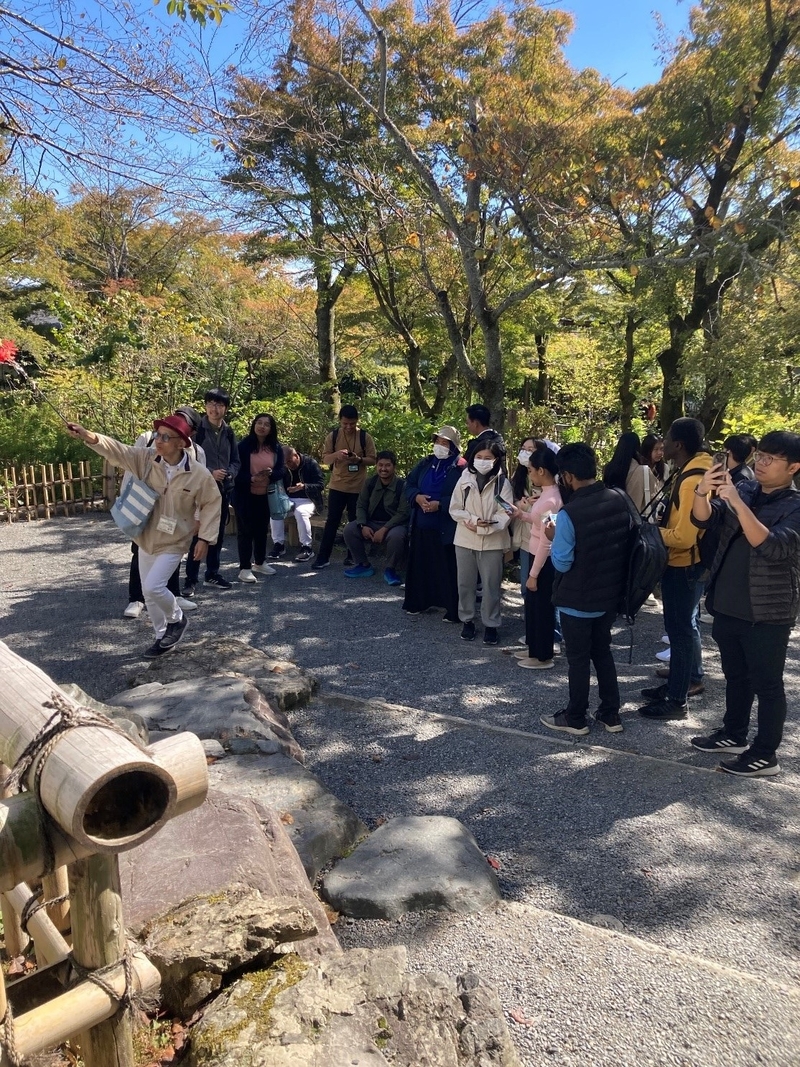 留学生見学旅行を実施（2023/10/22）