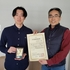 光機能素子科学研究室の髙田奎之心さん（博士前期課程2年）が学生優秀発表賞を受賞