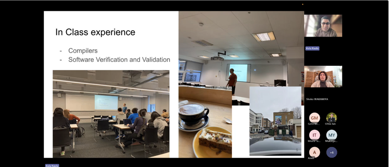 2023年度海外FD研修報告会を開催(2024/3/8)