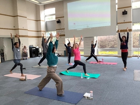 第4回ヨガレッスンを開催(2024/3/26)