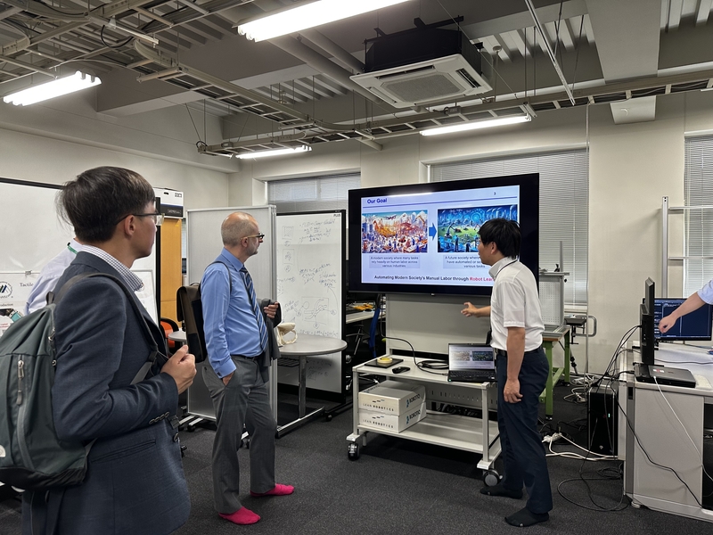 ハノイ科学技術大学の学長が本学を訪問（2024/6/14）