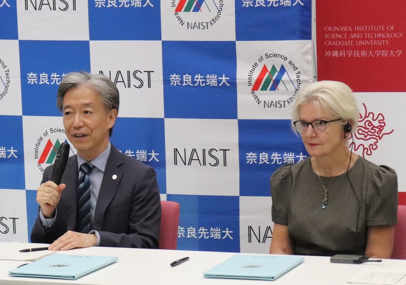 沖縄科学技術大学院大学（OIST）と「連携・協力に関する包括的な協定」を締結（2024/7/11）
