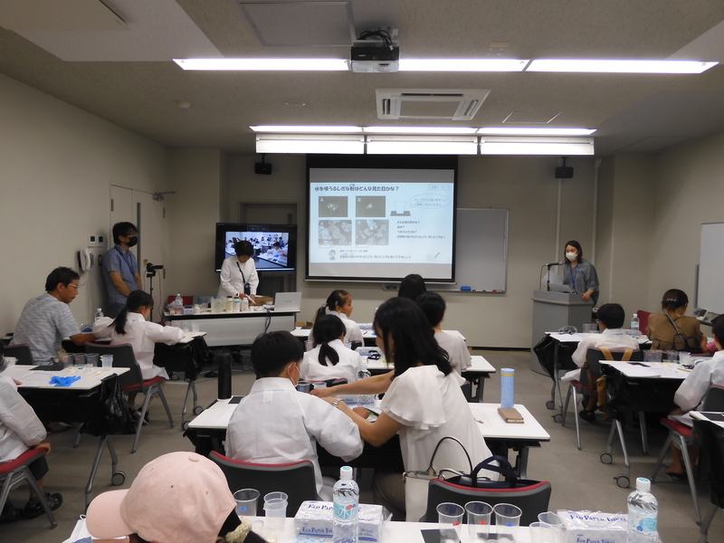 「技術職員と親子で遊ぼう！ 夏休み子どもサイエンス2024 オンサイト会場 奈良先端大」を実施（2024/08/02）　