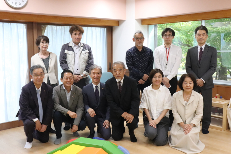 「奈良先端大 咲いてく保育園 竣工式」を開催（2024/09/27）