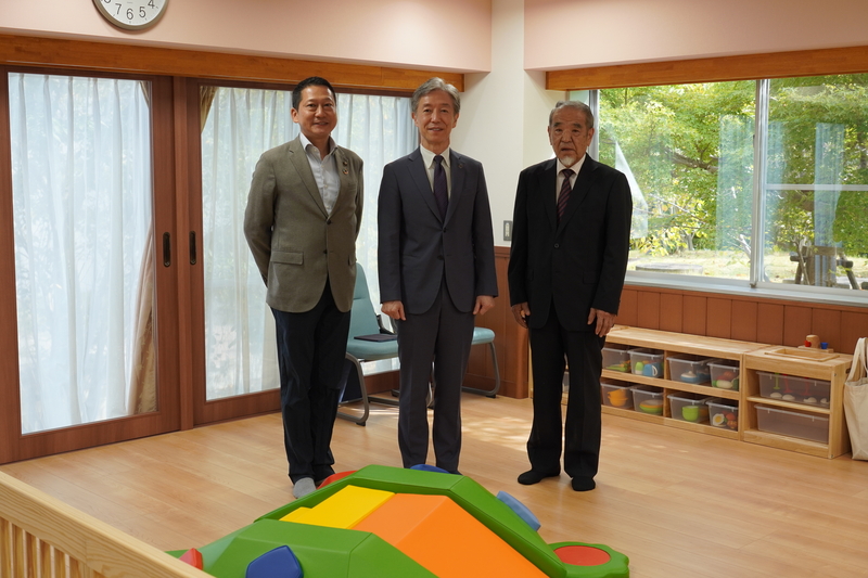 「奈良先端大 咲いてく保育園 竣工式」を開催（2024/09/27）