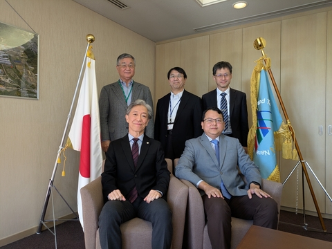 IPB大学 数学・自然科学部長が本学を訪問（2024/12/2）