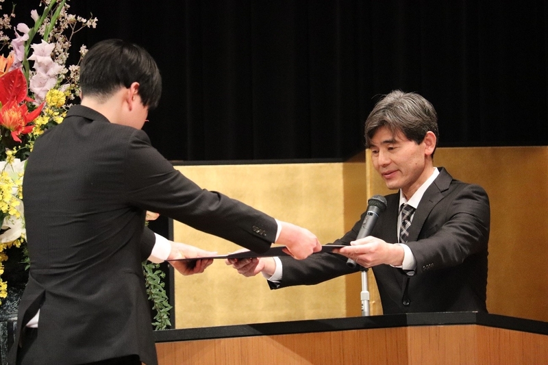 令和6年度学位記授与式を挙行（2025/3/24）