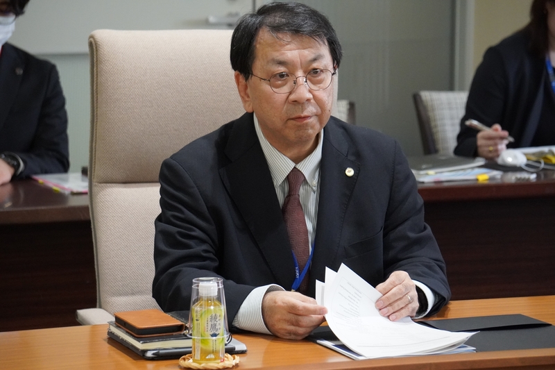 カンボジア・デジタル技術アカデミー（CADT）が本学を表敬訪問（2025/4/23）