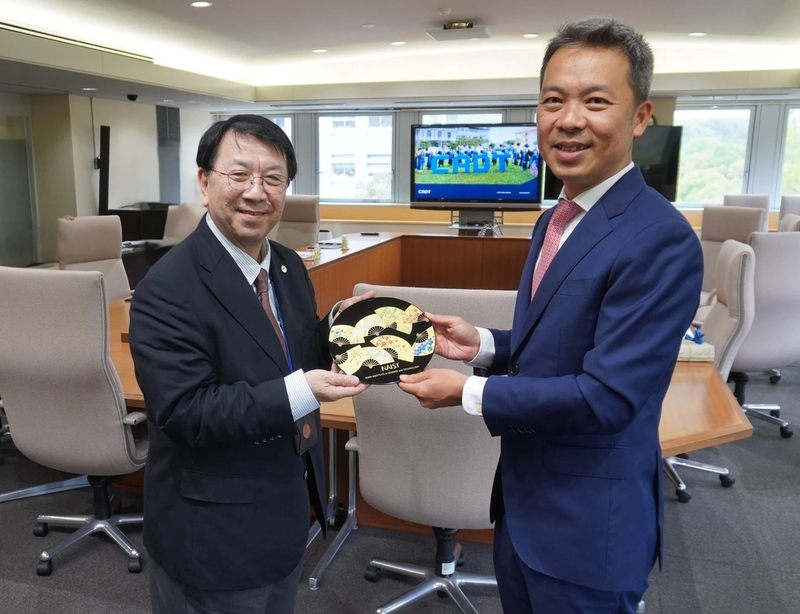 カンボジア・デジタル技術アカデミー（CADT）が本学を表敬訪問（2025/4/23）