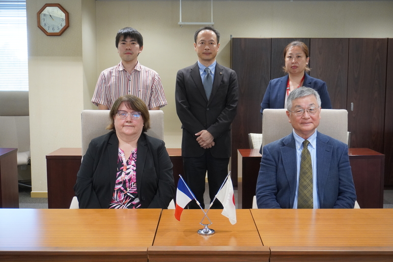 フランス国立情報学自動制御研究所（INRIA）が本学を表敬訪問（2025/10/08）