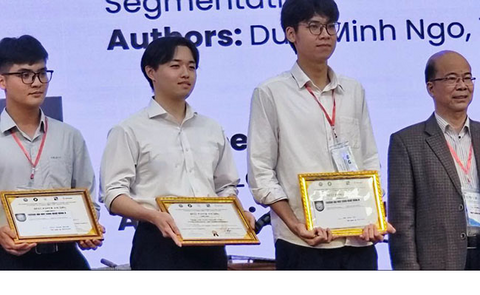 コンピューティング・アーキテクチャ研究室の安藤 拓翔さん(博士前期課程1年)らが、国際会議 ICISN 2026においてBest Paper Awardを受賞