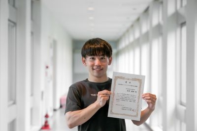 機能超分子化学研究室の南部蓮琳さん（発表当時博士前期課程2年）が、日本薬学会第146年会 一般学術口頭発表 学生優秀発表賞を受賞