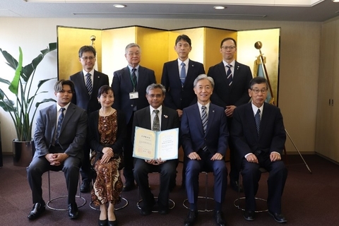 マレーシア科学大学のK. Sudesh Kumar教授へ名誉博士称号を授与（2026/5/18）