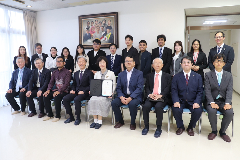 「NAIST拾薪寮」開所式及び表彰状贈呈式を開催（2026/6/26）
