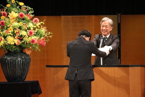 令和8年度学位記授与式を挙行（2026/9/25）