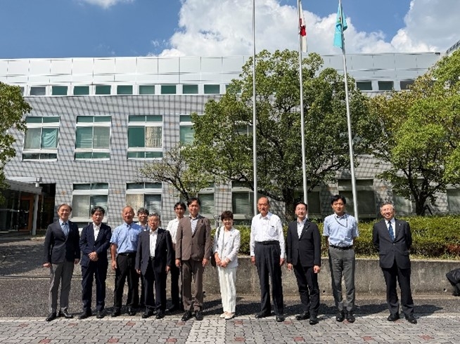 奈良県議会総務警察委員会が本学を視察（2026/8/31）