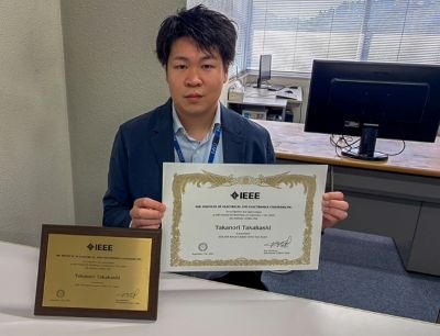 髙橋 崇典 助教が、IEEE EDS Kansai Chapter of the Year Awardを受賞